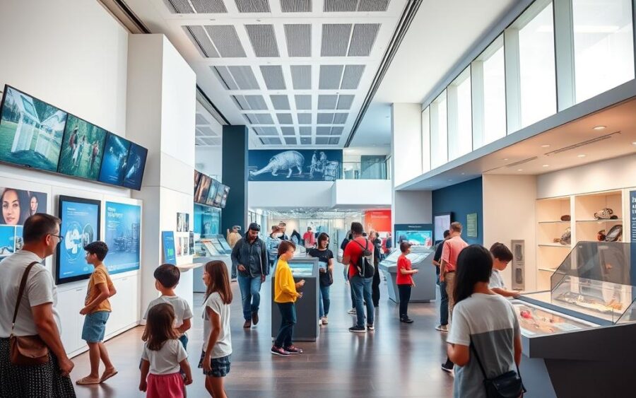 interaktywna wystawa muzealna