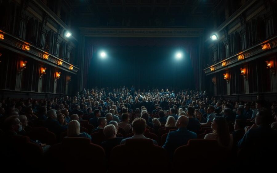 publiczność teatralna