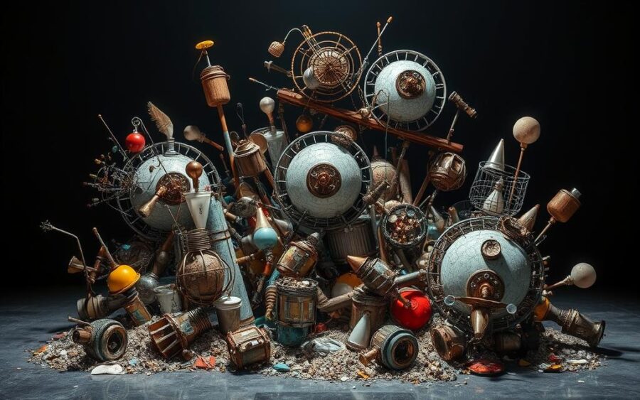 Dzieła z recyklingu: Kiedy śmieci stają się sztuką